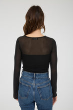 Load image into Gallery viewer, Ruched Waist Square Neck Long Sleeve Kni
