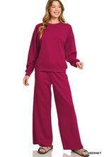 Load image into Gallery viewer, Scuba Crewneck Pullover &amp; Pants 2 Piece SET

