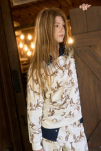 Load image into Gallery viewer, Western Print Crew Neck Long Sleeve Knit
