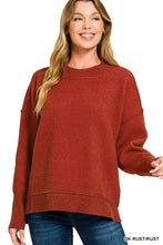 Load image into Gallery viewer, Exposed Seam Two Tone Sweater
