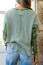 Load image into Gallery viewer, Seam Color Block Patchwork Plus Size The

