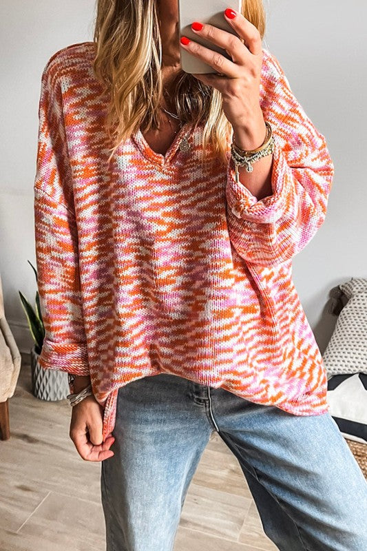 Drop Shoulder Oversized Sweater