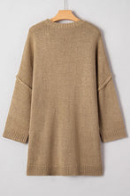 Load image into Gallery viewer, Oversize Drop Shoulder Slouchy Sweater D
