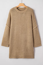 Load image into Gallery viewer, Oversize Drop Shoulder Slouchy Sweater D
