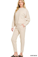Load image into Gallery viewer, Scuba Mock Neck Pullover &amp; Joggers Set
