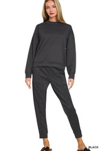 Load image into Gallery viewer, Scuba Mock Neck Pullover &amp; Joggers Set
