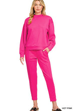 Load image into Gallery viewer, Scuba Mock Neck Pullover &amp; Joggers Set
