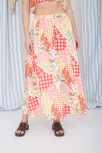 Load image into Gallery viewer, Multi-pattern High Waist Maxi Skirt
