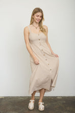Load image into Gallery viewer, Stripe Sweetheart Buttondown Sleeveless
