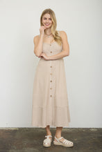 Load image into Gallery viewer, Stripe Sweetheart Buttondown Sleeveless
