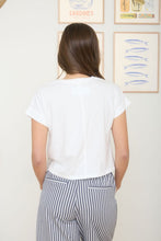 Load image into Gallery viewer, Washed Short Sleeve Boxy Knit Top
