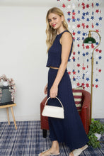 Load image into Gallery viewer, Shirred Button Down Sleeveless Top
