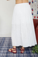 Load image into Gallery viewer, Shirred Elastic Waist Midi Skirt
