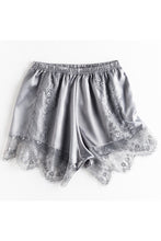 Load image into Gallery viewer, Lace Faux Silk Base Shorts
