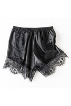 Load image into Gallery viewer, Lace Faux Silk Base Shorts
