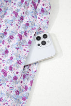 Load image into Gallery viewer, Floral Short Bubble Sleeve Smocked Maxi
