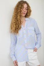 Load image into Gallery viewer, Stripe Collared Button Down Lightweight
