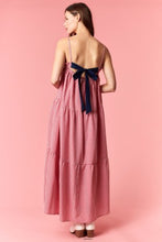 Load image into Gallery viewer, Solid Bow Tie And Yarn Dye Gingham Tiere
