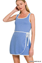 Load image into Gallery viewer, Scuba Active Mini Dress With Inner Pants
