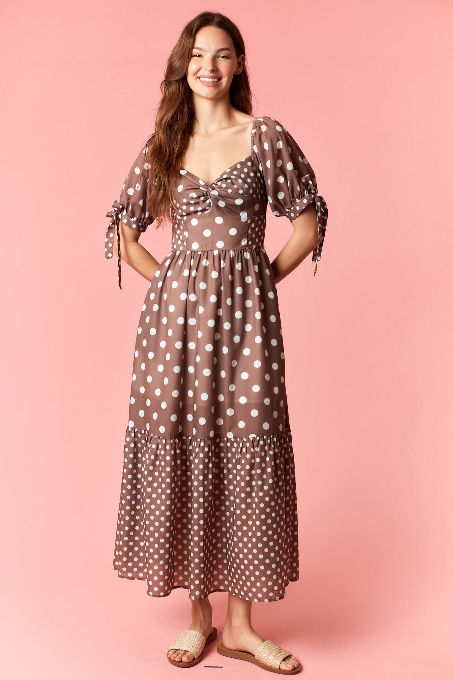 color block bow maxi dress Color Block Slim Bow Back Maxi Dress  Beachsissi