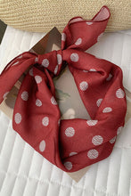 Load image into Gallery viewer, Cotton Linen Print Square Scarf
