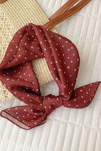 Load image into Gallery viewer, Cotton Linen Print Square Scarf
