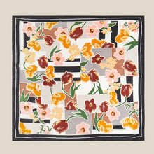 Load image into Gallery viewer, Abstract Floral Art Print Bandana Scarf
