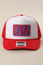 Load image into Gallery viewer, Usa Embroidered Polka Dot Patch Foam Tru
