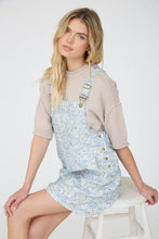 Load image into Gallery viewer, Floral Print Overall Mini Dress
