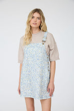 Load image into Gallery viewer, Floral Print Overall Mini Dress
