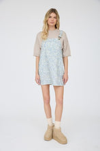 Load image into Gallery viewer, Floral Print Overall Mini Dress
