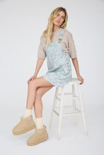 Load image into Gallery viewer, Floral Print Overall Mini Dress
