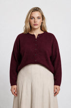 Load image into Gallery viewer, Lightweight Button Down Knit Cardigan
