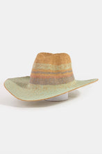 Load image into Gallery viewer, Spring Hue Sun Raffia Hat
