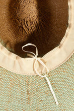 Load image into Gallery viewer, Spring Hue Sun Raffia Hat
