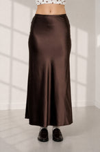 Load image into Gallery viewer, Satin Slip Midi Skirt
