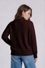 Load image into Gallery viewer, Plus Center Seam Mock Neck Relaxed Sweat
