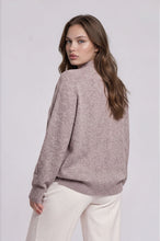 Load image into Gallery viewer, Plus Center Seam Mock Neck Relaxed Sweat
