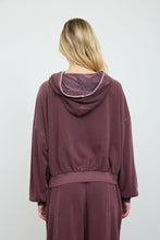 Load image into Gallery viewer, Cropped Hooded Kangaroo Pocket Knit Top (part of a set)
