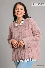 Load image into Gallery viewer, PLUS Cuffed Long Sleeve Chenille Cable K
