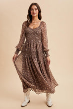 Load image into Gallery viewer, Smocked Floral Maxi Dress
