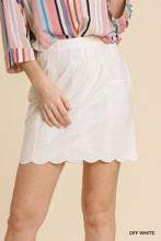 Load image into Gallery viewer, Scallop A-Line Skirt
