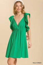 Load image into Gallery viewer, Poplin Sleeveless Back Crossover Strap Dress
