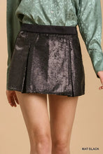 Load image into Gallery viewer, Sequin Non-Stretch Skort with No Lining
