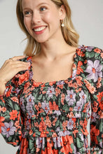 Load image into Gallery viewer, Floral Print Mini Dress
