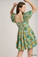 Load image into Gallery viewer, Floral Print Mini Dress
