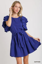 Load image into Gallery viewer, Round Neck A-Line Dress
