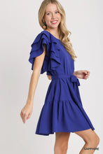 Load image into Gallery viewer, Round Neck A-Line Dress
