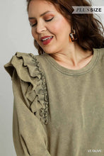 Load image into Gallery viewer, PLUS Mineral Wash French Terry Dress
