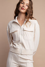 Load image into Gallery viewer, CORDUROY MOCK NECK JACKET (part of a set)
